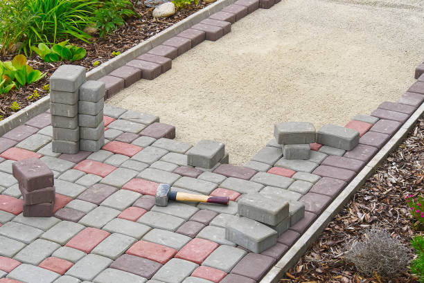 Residential Paver Driveway in Fowler, MI